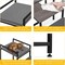 24.84’’H Window Perch Dog Steps for High Beds & Couches - 4-Step Non-Slip Pet Stairs with Bunk Bed, Removable Cushion, Adjustable Feet - Sturdy Frame for Small/Medium Pets